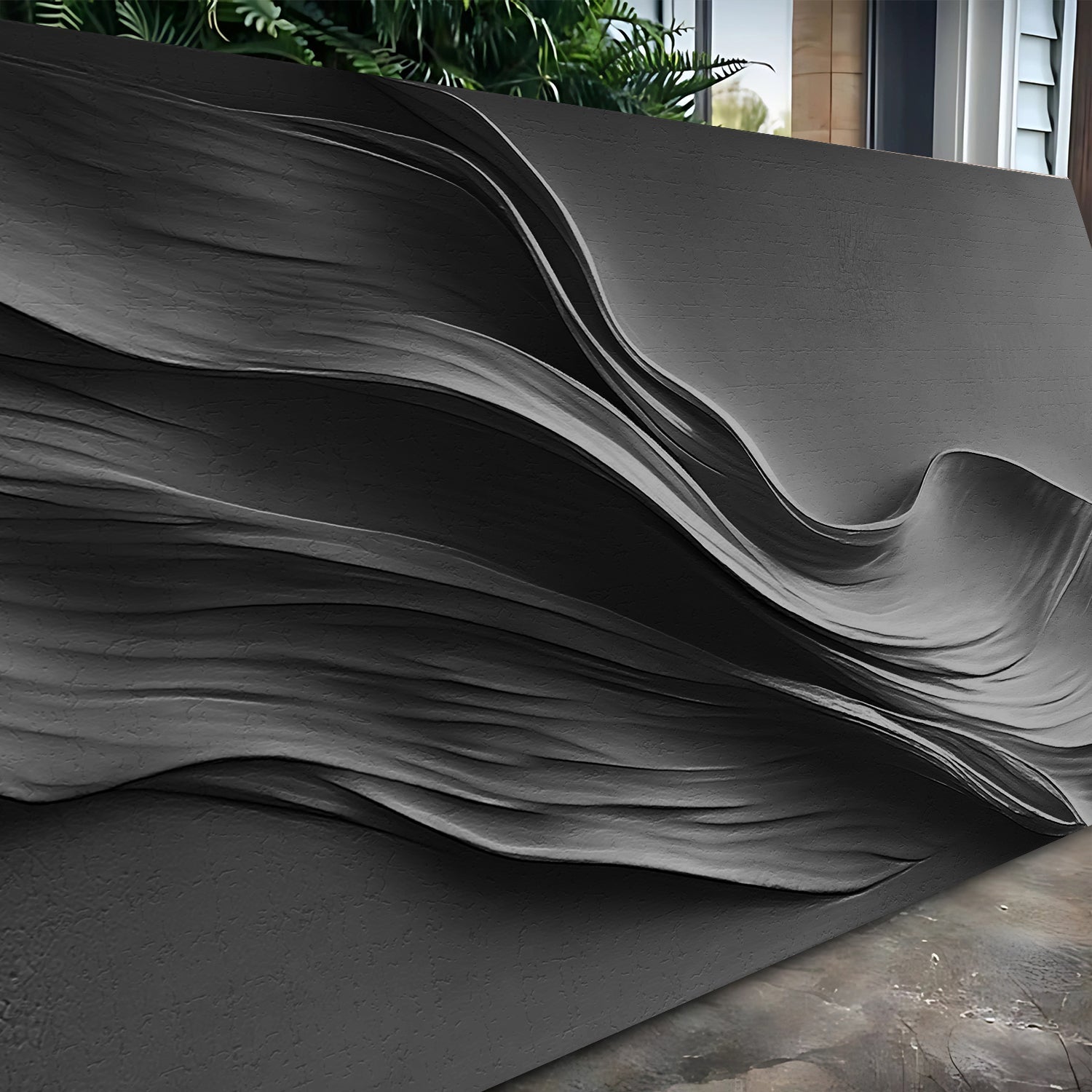 Black Minimalist Wall Art