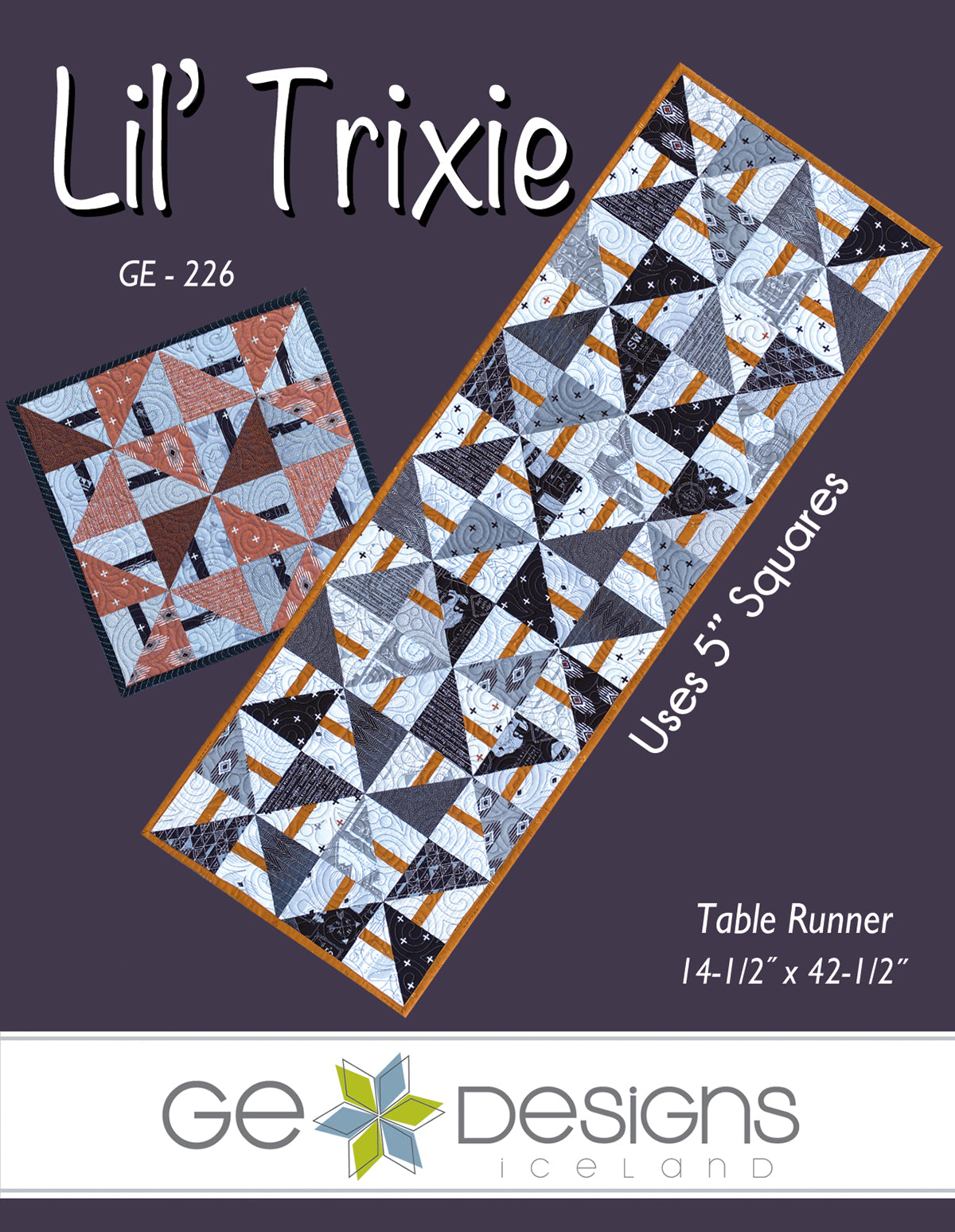 Lil' Trixie - Table Runner Pattern 226