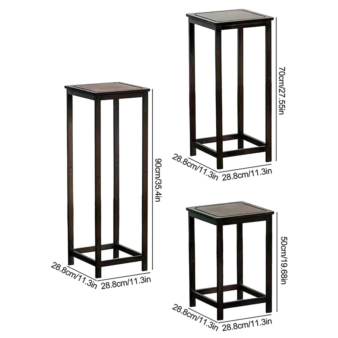 Bamboo Plant Stand – Multi-Tier Indoor & Outdoor Planter Display