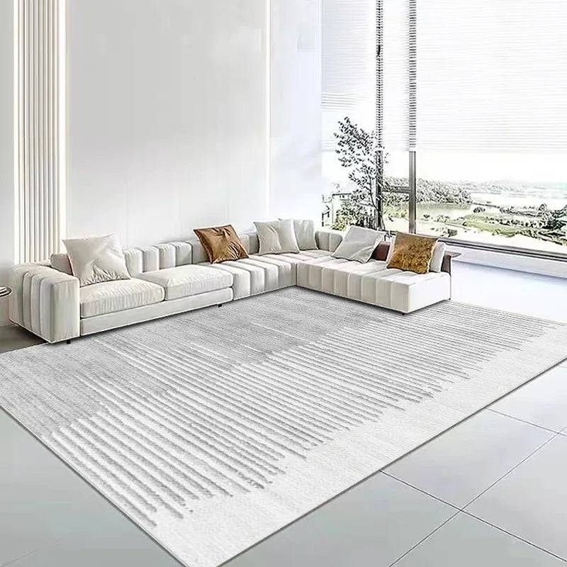 Modern Minimalist Geometric Area Rug – Soft, Anti-Slip Home Floor Décor