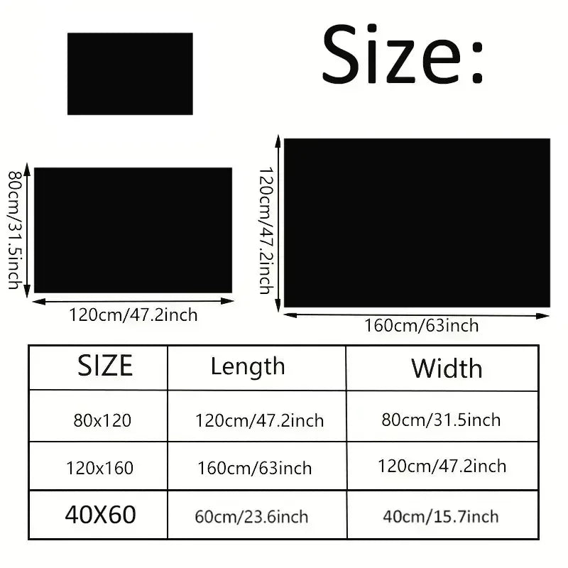 Modern Dark Green Abstract Area Rug – Anti-Slip Floor Carpet for Home & Office