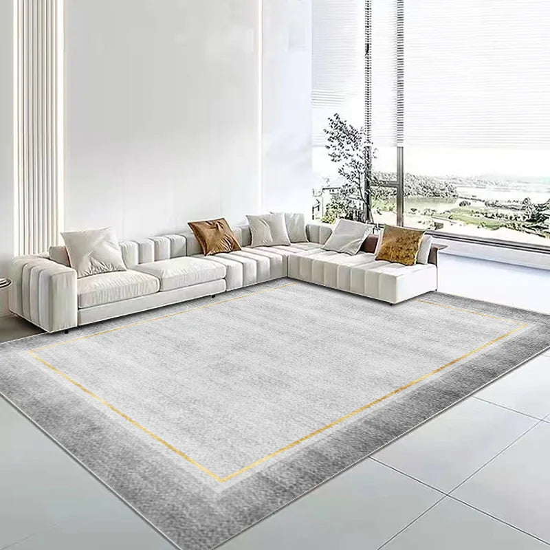 Modern Minimalist Geometric Area Rug – Soft, Anti-Slip Home Floor Décor