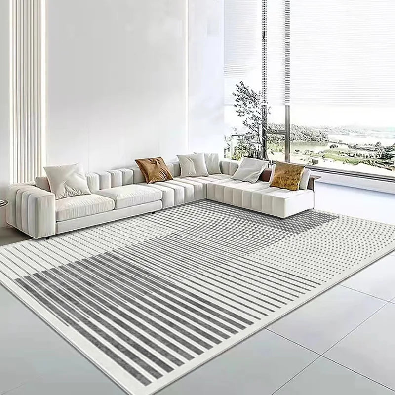 Modern Minimalist Geometric Area Rug – Soft, Anti-Slip Home Floor Décor