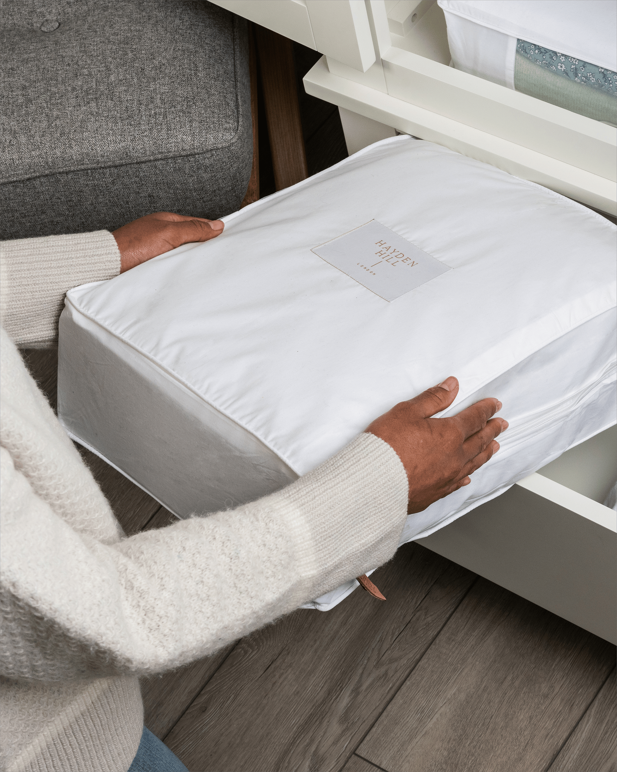 Extra Large Organic Cotton Storage Bag