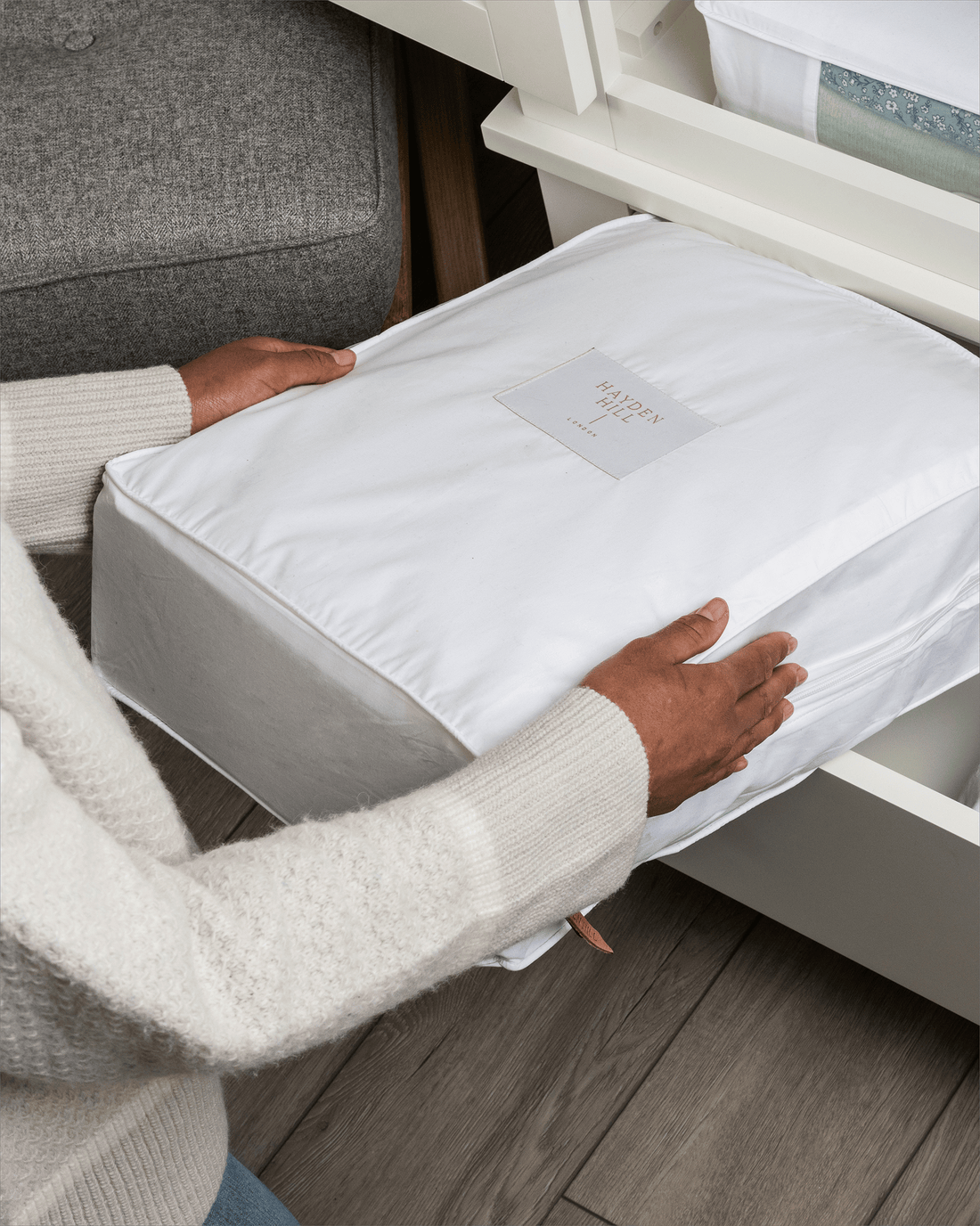 Extra Large Organic Cotton Storage Bag